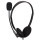 Casti Gembird Office/Call Center, Over-Head MHS-123 Black