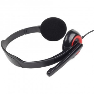 Gembird On-Ear, MHS-002 Black