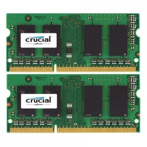 Crucial 8GB, DDR3, 1600MHz, CL11, v1.35v,  Dual Channel Kit