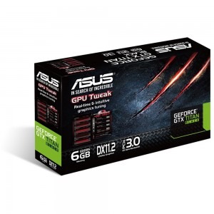 ASUS GeForce GTX Titan Black 6GB GDDR5 384-bit