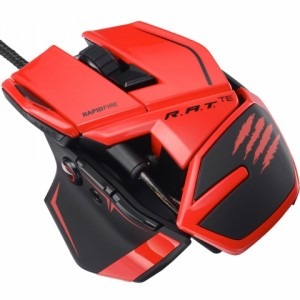 MAD CATZ R.A.T. TE Tournament Edition red
