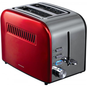 Heinner Prajitor de paine Crisp Passion HTP-850RDIX, 850W, Rosu-Inox