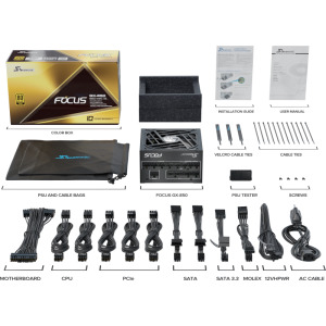 Seasonic Focus GX ATX 3.0, 80+ Gold, 850W