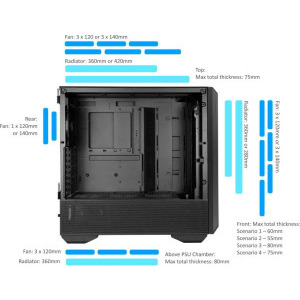 Lian Li LanCool III RGB black