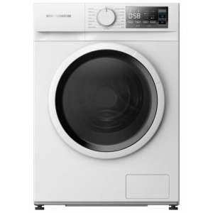 Masina de spalat rufe Heinner HWM-M714IVSMNA+++, Slim, 7 kg, 1400 RPM, Clasa A, Inverter, Display, Blocare acces copii, Alb