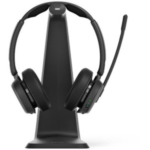 Sennheiser Office/Call Center, EPOS Impact 1061T ANC Stereo Wireless Bluetooth cu Stand