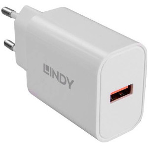 LINDY 1x USB, 18W, White
