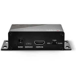LINDY Extractor audio HDMI 4K cu bypass, 2x RCA, 1x Optic