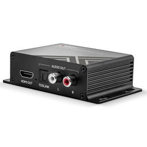 LINDY Extractor audio HDMI 4K cu bypass, 2x RCA, 1x Optic