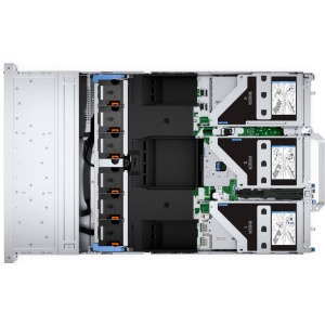 DELL PowerEdge R760 2U, 2x Procesor Intel® Xeon® Platinum 8462Y+ 2.8GHz Sapphire Rapids, 32GB RDIMM RAM, 6x 1.92TB SATA 6G SSD, PERC H755N, 8x Hot Plug SFF, Windows Server 2022 Standard