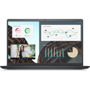 DELL 15.6'' Vostro 3530, FHD 120Hz, Procesor Intel® Core™ i5-1334U (12M Cache, up to 4.60 GHz), 8GB DDR4, 512GB SSD, Intel Integrated Graphics, Win 11 Pro, Carbon Black, 3Yr ProSupport