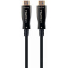 Cablu video Gembird HDMI Male - HDMI Male, v2.0, Optical active, 50 m, Negru