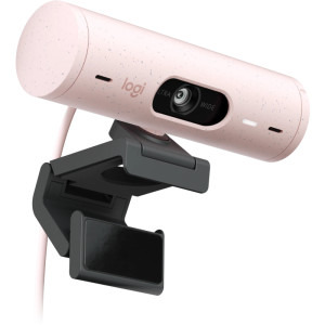 Logitech Brio 500 FHD Autofocus, USB-C, Microfon, Rose