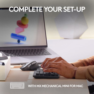 Logitech MX Master 3S for Mac, Bluetooth, Space Grey