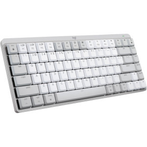 Logitech MX Mechanical Mini for Mac, Bluetooth Illuminated Performance, US INT, Pale Grey