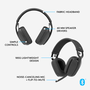 Logitech Office/Call Center, Zone Vibe 100 Graphite