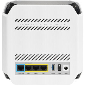 ASUS Gigabit ROG Rapture GT6 Tri-Band WiFi 6 White 2Pack