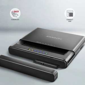 AXAGON Clone Master 2, USB-C 3.2 - SATA 2.5/3.5 inch