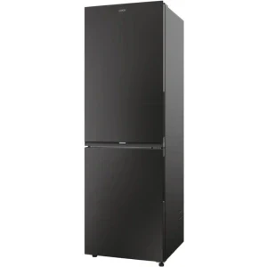 Candy ECN4CQTEB186, 355 L Clasa E, No Frost, Circle Fresh, Fresh 0°C Area, Adaptive Humidity Area, hOn, Control electronic, 185 cm, Negru