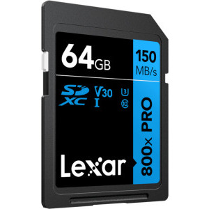 Lexar SDXC 800x Pro UHS-I 64GB