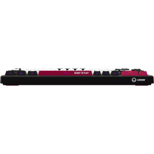 LORGAR KBP7075W Pro TKL RGB Toxic Purple Linear Switch Black/Red Mecanica