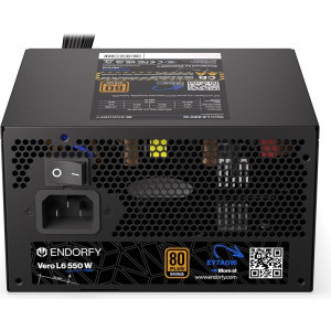 ENDORFY Vero L6, 80 PLUS Bronze, 550W, Black