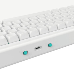 Nubi NK68 HE RGB g3ms Magnetite Ice Switch White Mecanica