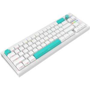 Nubi NK68 Pro RGB g3ms Aquamarine Switch White Mecanica