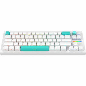 Nubi NK68 Pro RGB g3ms Aquamarine Switch White Mecanica