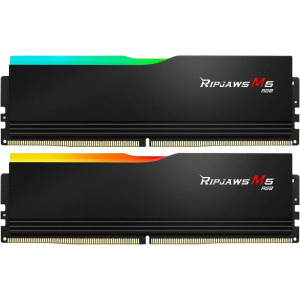 Memorie G.Skill Ripjaws M5 RGB 64GB DDR5 6000MHz CL30 Dual Channel Kit Black