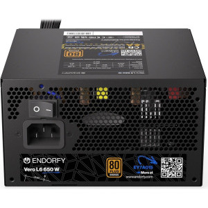 ENDORFY Vero L6, 80+ Bronze, 650W, Black