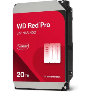 Hard disk WD Red Pro NAS 20TB SATA-III 7200RPM 512MB