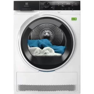 Electrolux EW7D494RCE, Pompa de caldura, 9 kg, Clasa B, Inverter, DelicateCare, MixCare, SensiCare, My Electrolux Care, Iluminare interioara, Alb