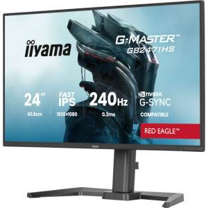 IIyama Gaming Red Eagle G-MASTER GB2471HS-B1 23.8 inch FHD IPS 0.3 ms 240 Hz HDR G-Sync Compatible