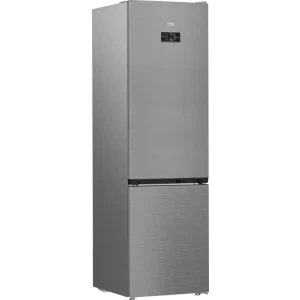 Beko B5RCNA416HXBW, 415 L, Clasa C, No Frost, ProSmart Inverter, HarvestFresh, AeroFlow, CoolAdapt, HomeWhiz, Control electronic, 203 cm, Metal Look