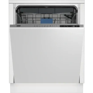 Masina de spalat vase incorporabila Beko BDIN25323, 15 seturi, 5 programe, Clasa D, Hygiene Intense, SteamGloss, SelfDry, WaterSafe, 60 cm