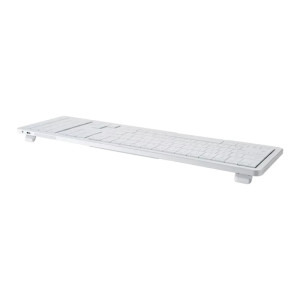 CLEVETURA CLVX 1, Touchpad integrat, RGB, Mac, White