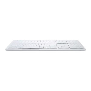 CLEVETURA CLVX 1, Touchpad integrat, RGB, Mac, White