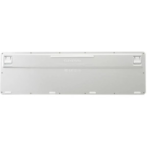 CLEVETURA CLVX 1, Touchpad integrat, RGB, Mac, White