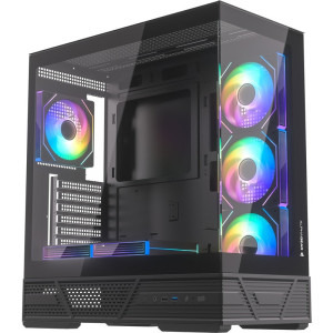 PC Gaming BALAUR Legendar Prime Plus, AMD Ryzen 5 9600X 3.9GHz, 32GB DDR5, 1TB SSD, RX 9060 XT 16GB GDDR6, Iluminare RGB
