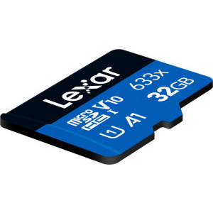 Lexar microSDHC High-Performance 633x UHS-I 32GB