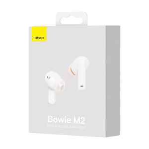 Baseus In-Ear, Bowie M2, TWS, White