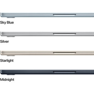 Apple 13.6'' MacBook Air 13 with Liquid Retina, Apple M5 chip (10-core CPU), 16GB, 512GB SSD, Apple M5 8-core GPU, macOS, Midnight, INT keyboard, 2026