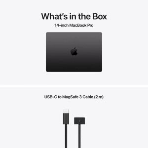 Apple 14.2'' MacBook Pro 14 Liquid Retina XDR, Apple M5 Pro chip (18-core CPU), 24GB, 2TB SSD, Apple M5 Pro 20-core GPU, macOS, Space Black, INT keyboard, 2026