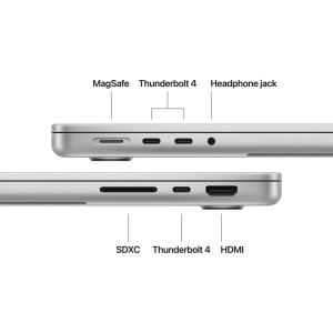 Apple 14.2'' MacBook Pro 14 Liquid Retina XDR, Apple M5 chip (10-core CPU), 32GB, 1TB SSD, Apple M5 10-core GPU, macOS, Silver, INT keyboard, 2026