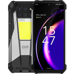 Smartphone iHunt Tank 3 PRO, Octa Core, 512GB, 32GB RAM, Dual SIM, 5G, 4-Camere, Black