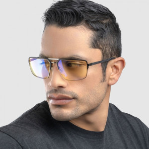 Gunnar Pinnacles Amber Onyx-Silver