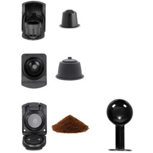 Livoo DOD217N, 1400W, 20bar, 0.85L, Negru