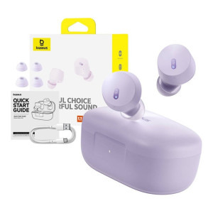 Baseus In-Ear, Bowie E18 Bluetooth Purple