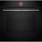 Cuptor incorporabil Bosch HBG732BB1, Electric, 71 L, Autocuratare hidrolitica, EcoClean Direct, 3D Hotair, HotAir Gentle, Assist, Home Connect, Grill, Air Fry, Clasa A+, Negru